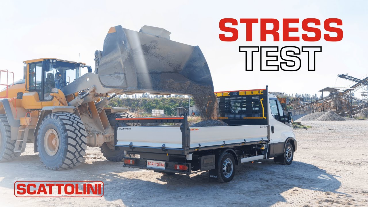SCATTOLINI | New E-BISON tipper | STRESS TEST