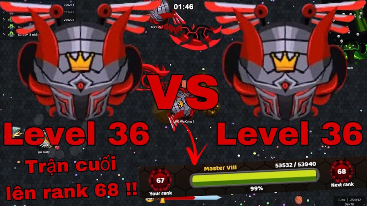[Evowars#27]Trận cuối lên rank 68 của LHD và màn solo lv36. Top 1+683k điểm - LHD Evowars