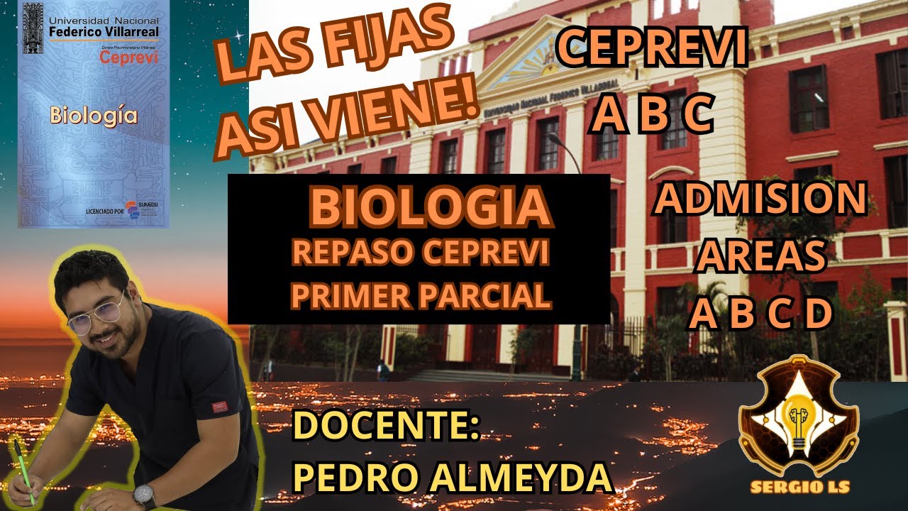 BIOLOGIA - REPASO CEPREVI 2025 A PRIMER PARCIAL