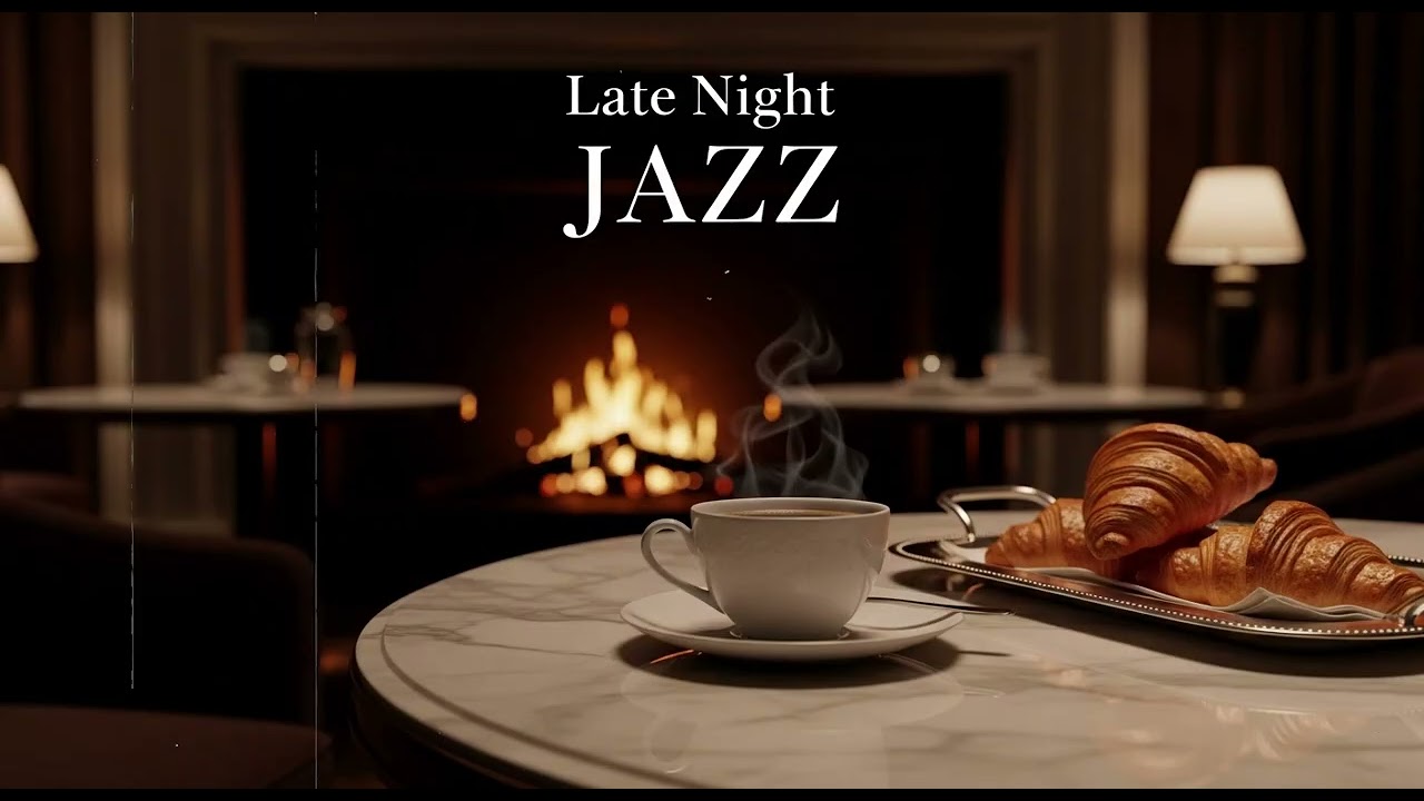 Late Night Coffee Lounge ☕ 3H Soft Jazz for Calm Study Session