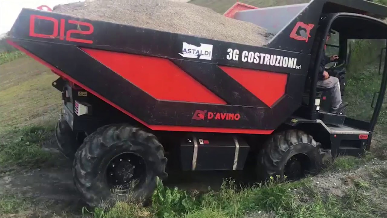 NIMAC PACIFIC D12 Full load driving in mud D'Avino