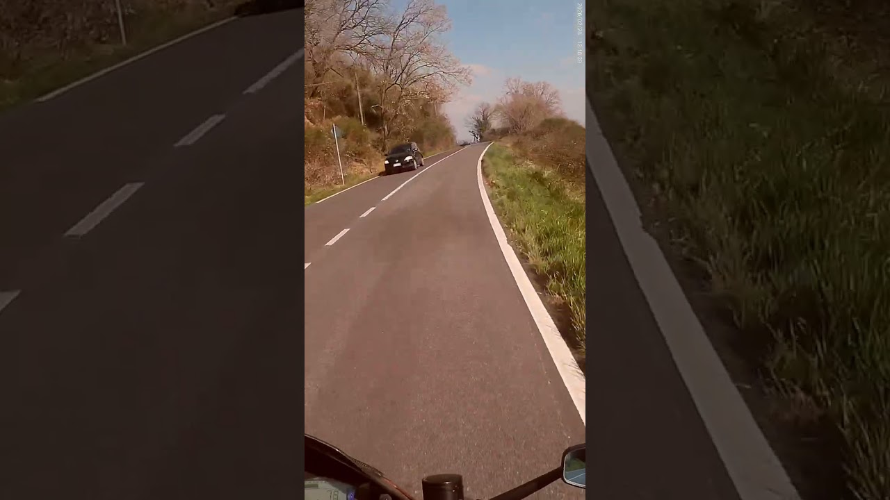 Monti cimini, hypermotard 1100s e suzuki sv 650