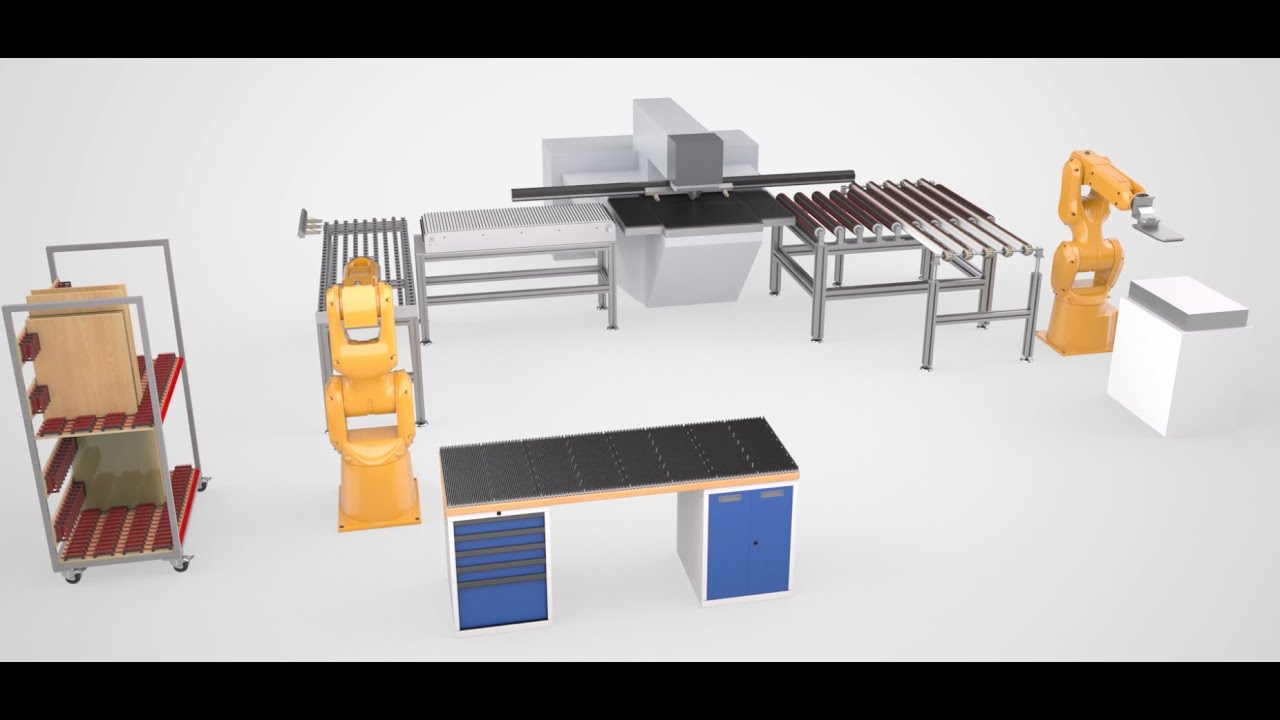 Optimum solutions for in-house transport: Mink industrial brushes in use