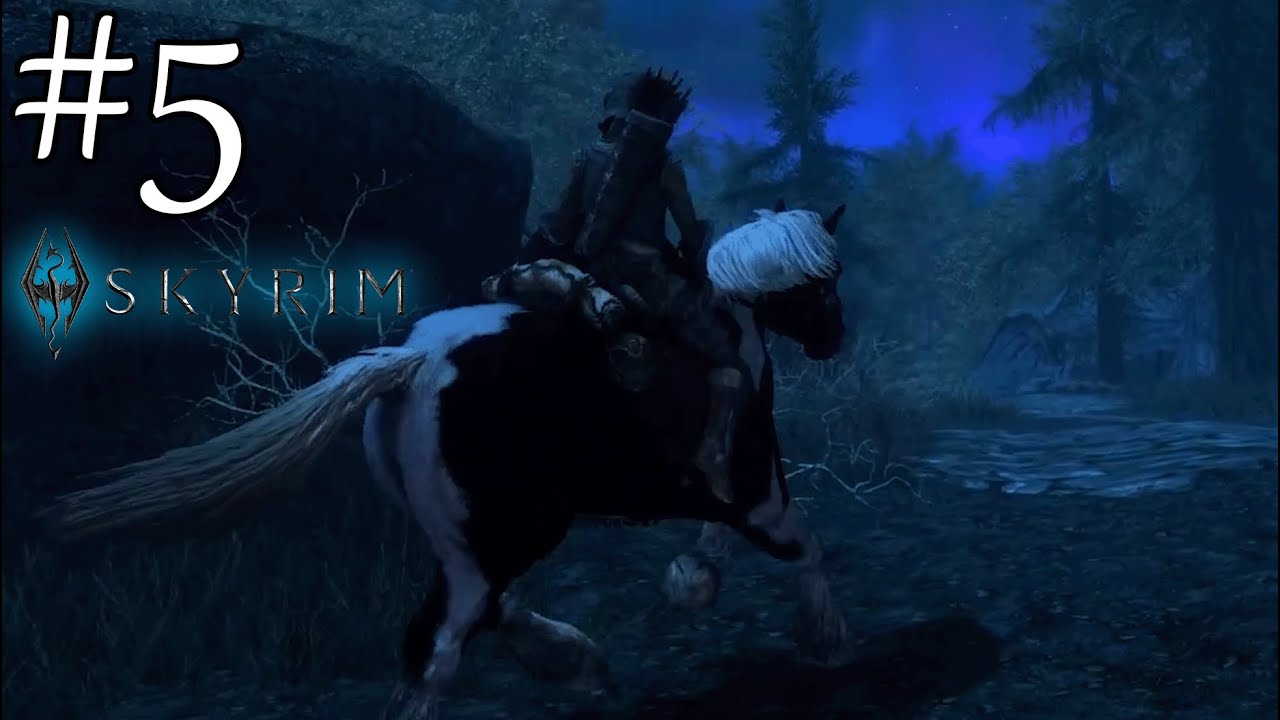 У меня появилась лошадь!! // Skyrim #5