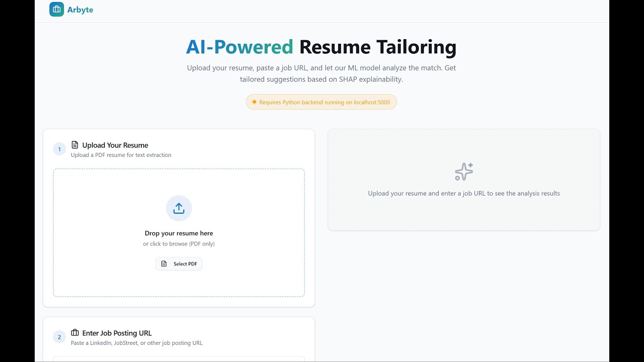 How to use 👩🏻‍💻 Arbyte - Your Job Application Assistant!