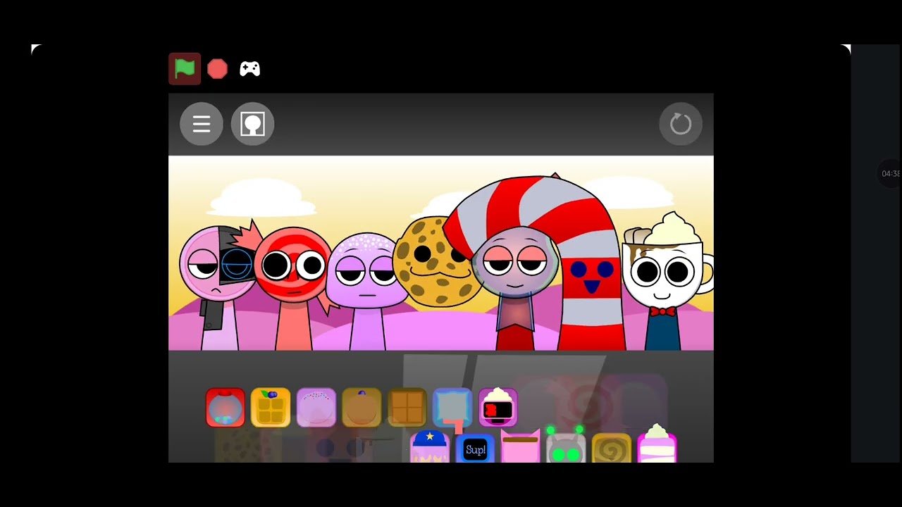 Playing sprunki cendi for the first time