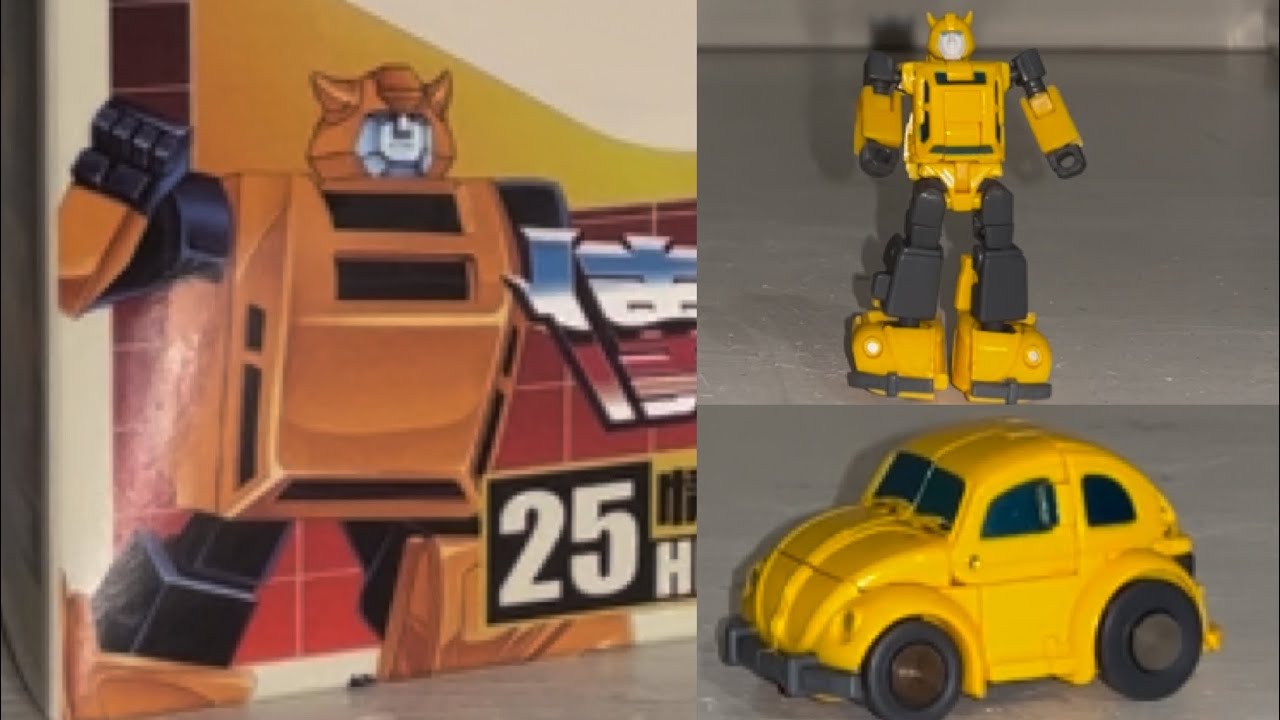 How to transform Newage 25 Herbie. Transformers generation one legends scale bumblebee figure G1