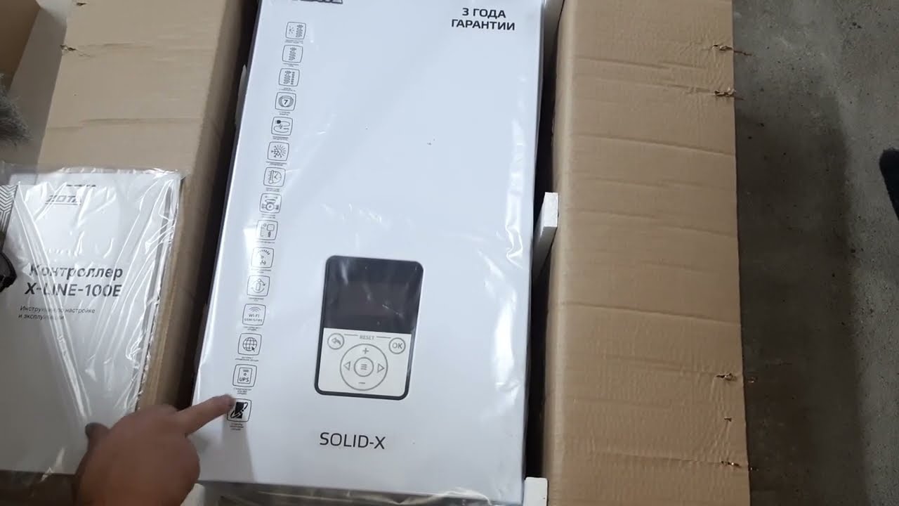 Распаковка электрокотла Zota Solid  Х 14 кв