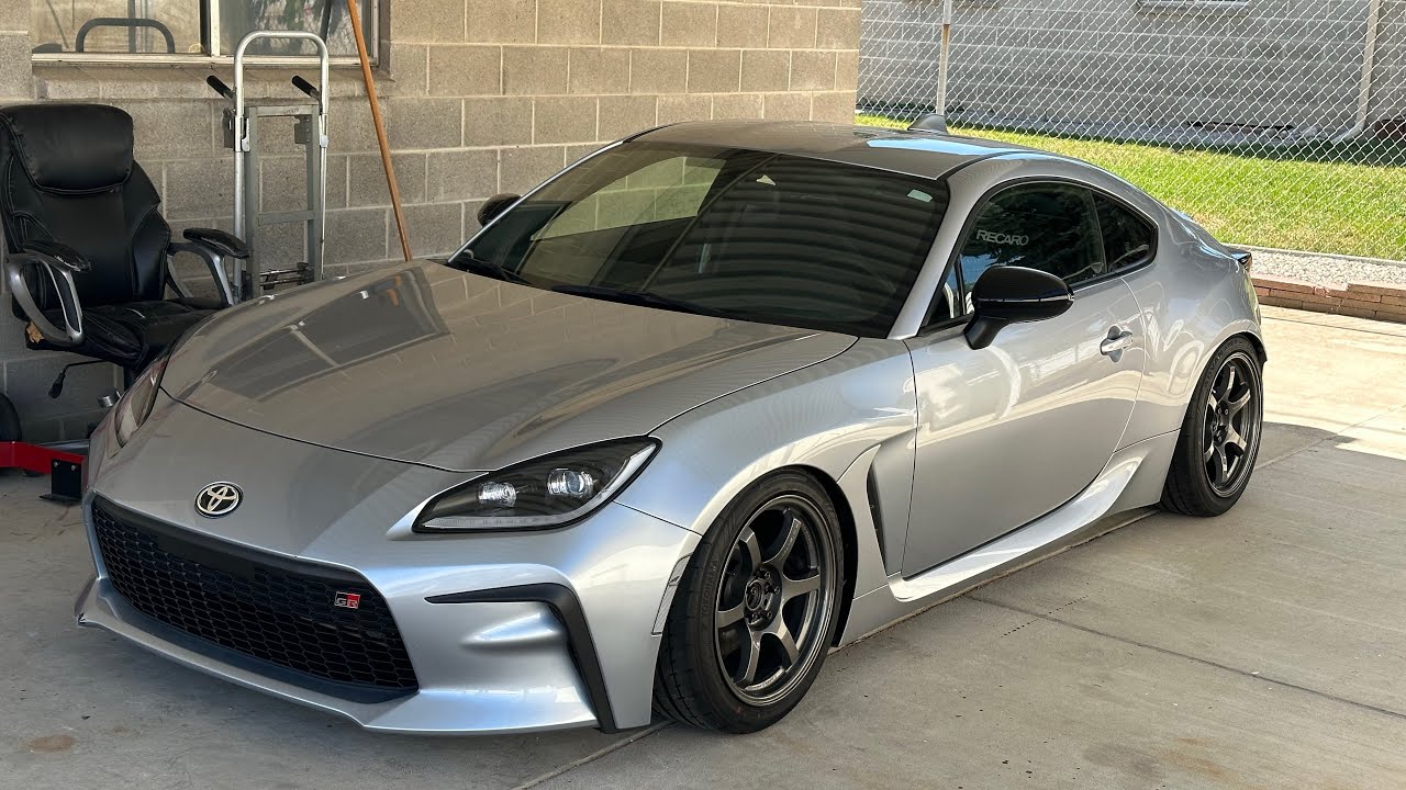 2023 Toyota GR86 Manual walk around RCE SS1 Coilovers, GramLight 57DR, Recaro RSGS, SPL arms..