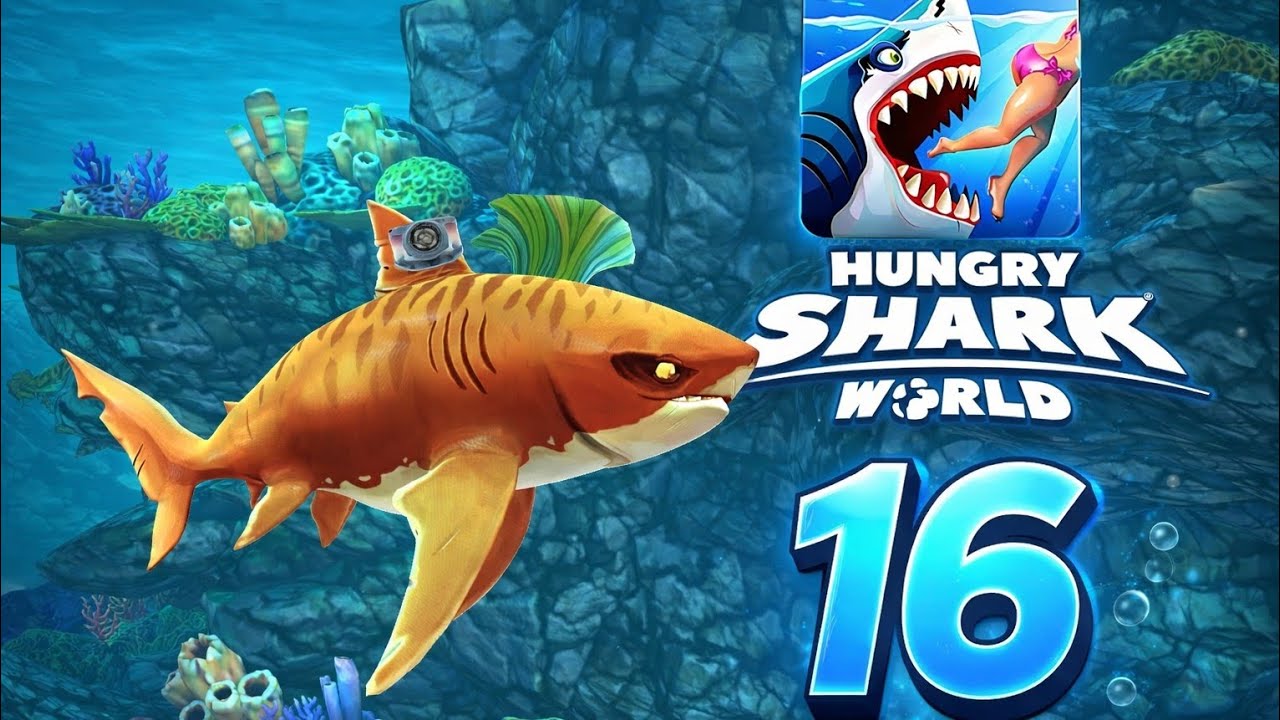 Hungry Shark World: Gameplay Part 16
