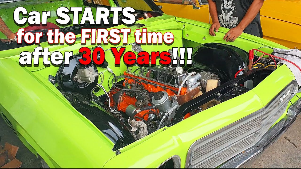 Muscle Car Restoration - Holden Premier HQ 1972 #5    ( Still Start After Sitting for 30 years )