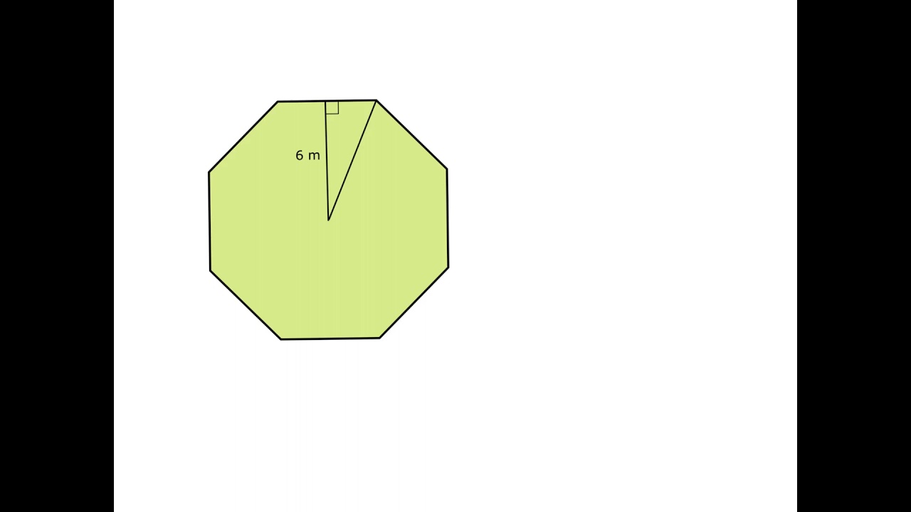 Area regular octagon