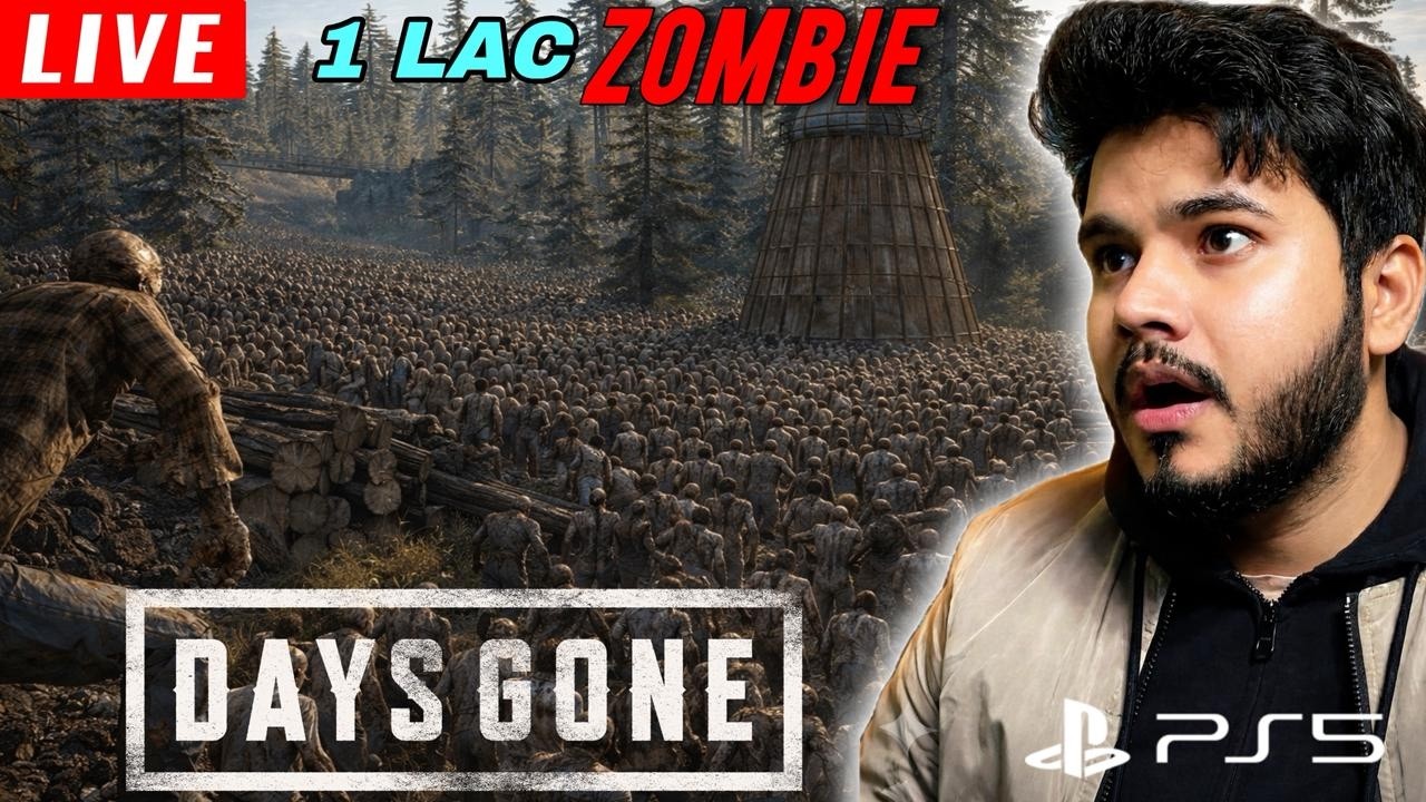 (HINDI )DAYS GONE LIVE WALKTHROUGH | ZOMBIE HORROR SURVIVAL GAME