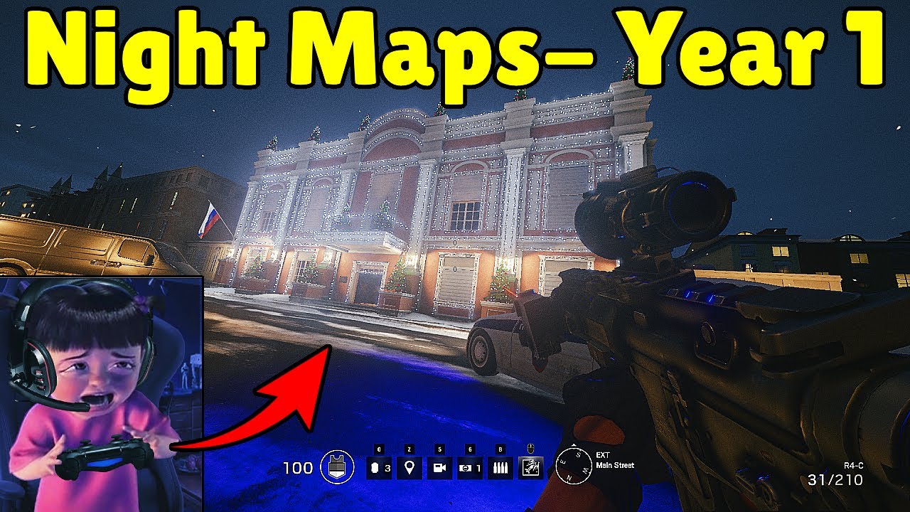 Only *Year 1* Players Will Remember How Night Maps Used To Be - Rainbow Six Siege Crimson Heist