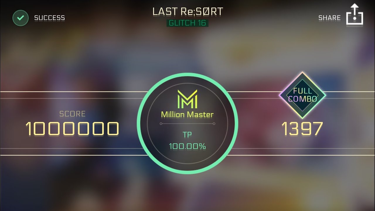 ▶ZenithaLier-◀ 【Cytus II】LAST Re;S∅RT GLITCH16 MM TP100