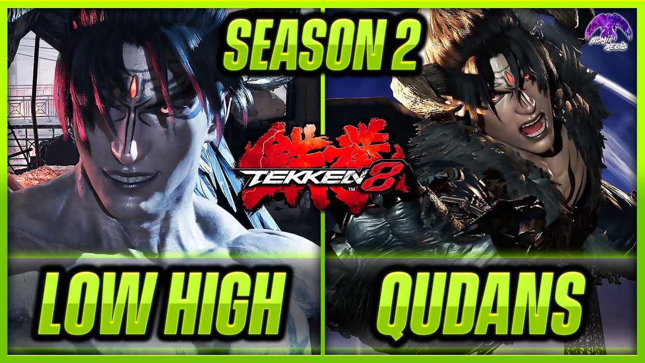 T8 Season 2 ▰ LowHigh (Devil Jin) VS Qudans (Devil Jin)【Tekken 8 High Level Gameplay】