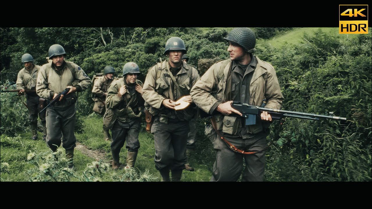 Saving Private Ryan (1998) | FUBAR Movie Clip 4K HDR10 Kodak 5247 Remastered