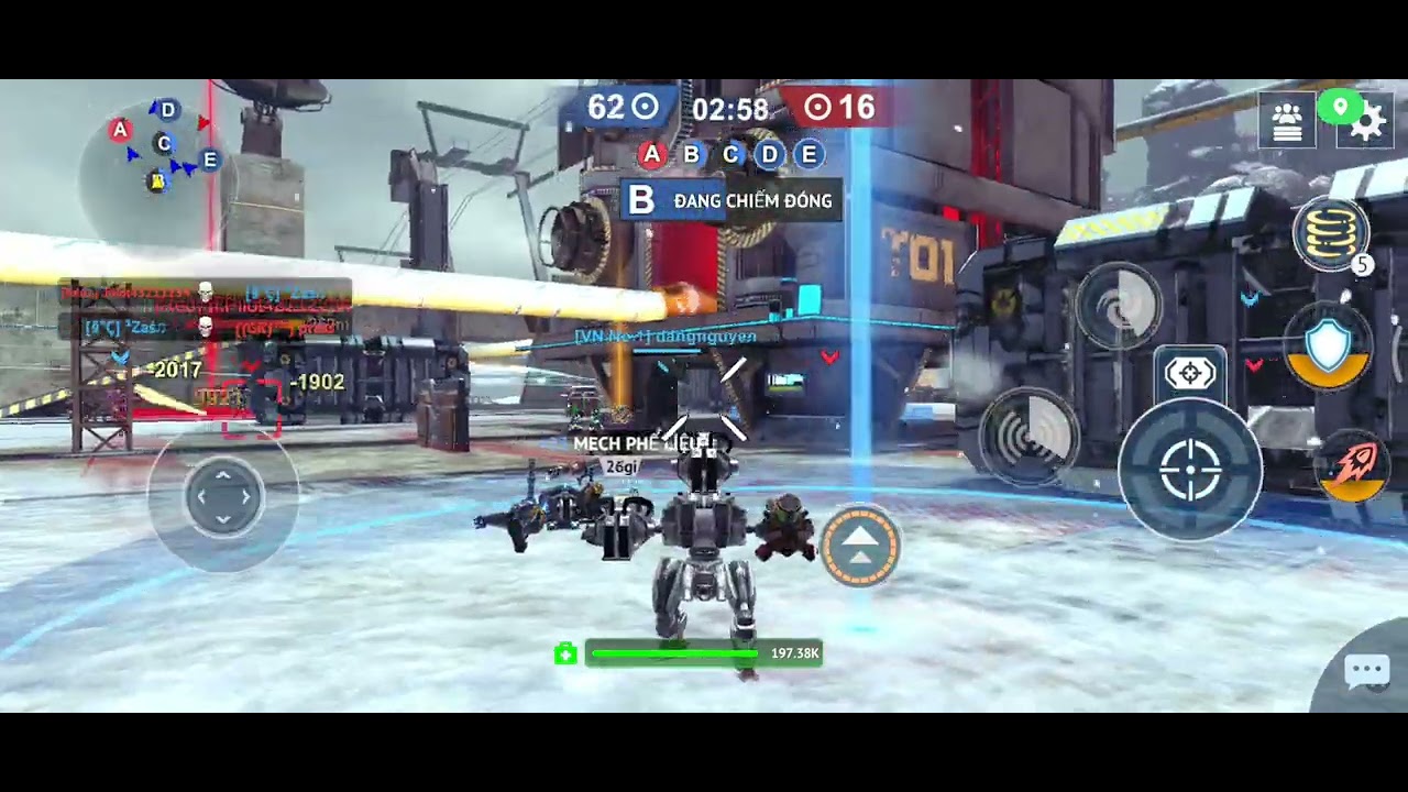 (Mech Wars) Commando Chế Độ Chiếm Đóng Ngon