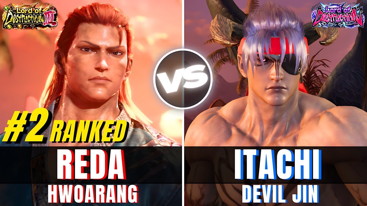 Tekken 8 🔥 REDA (Hwoarang) vs ITACHI (Devil Jin) 🔥 | Season 2 Intense Gameplay