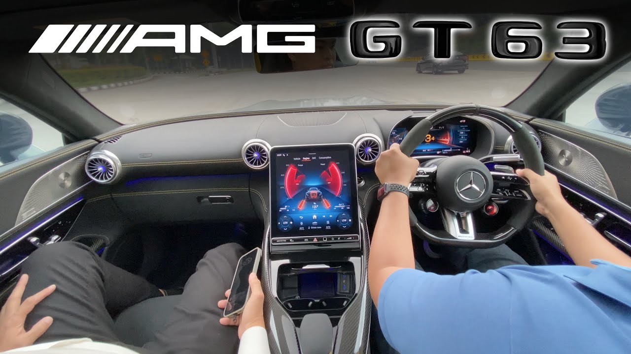2025 Mercedes-AMG GT 63 Coupé MALAYSIA | POV TEST DRIVE