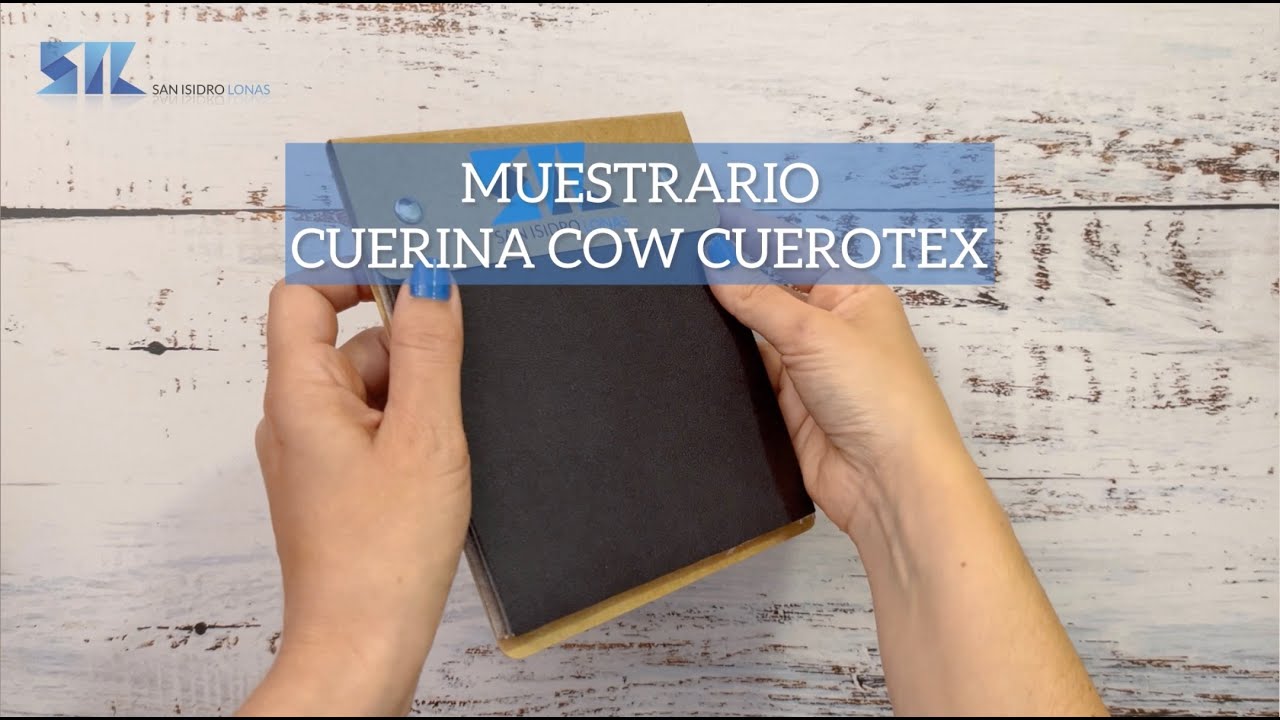 MUESTRARIO CUERINA COW CUEROTEX                          #muestrario #telas #cuerina #tapizados