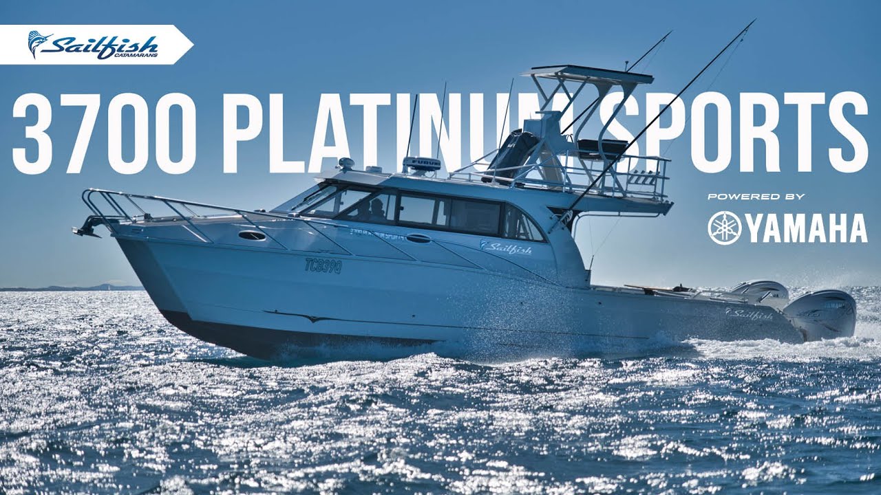 Sailfish 3700 Platinum Sports Powered By Twin Yamaha F425 XTO's