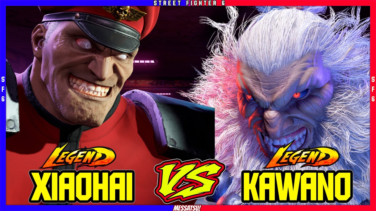 SF6 Xiaohai (M.Bison) VS Kawano (Akuma)💥Messatsu!💥スト6💥Street fighter 6