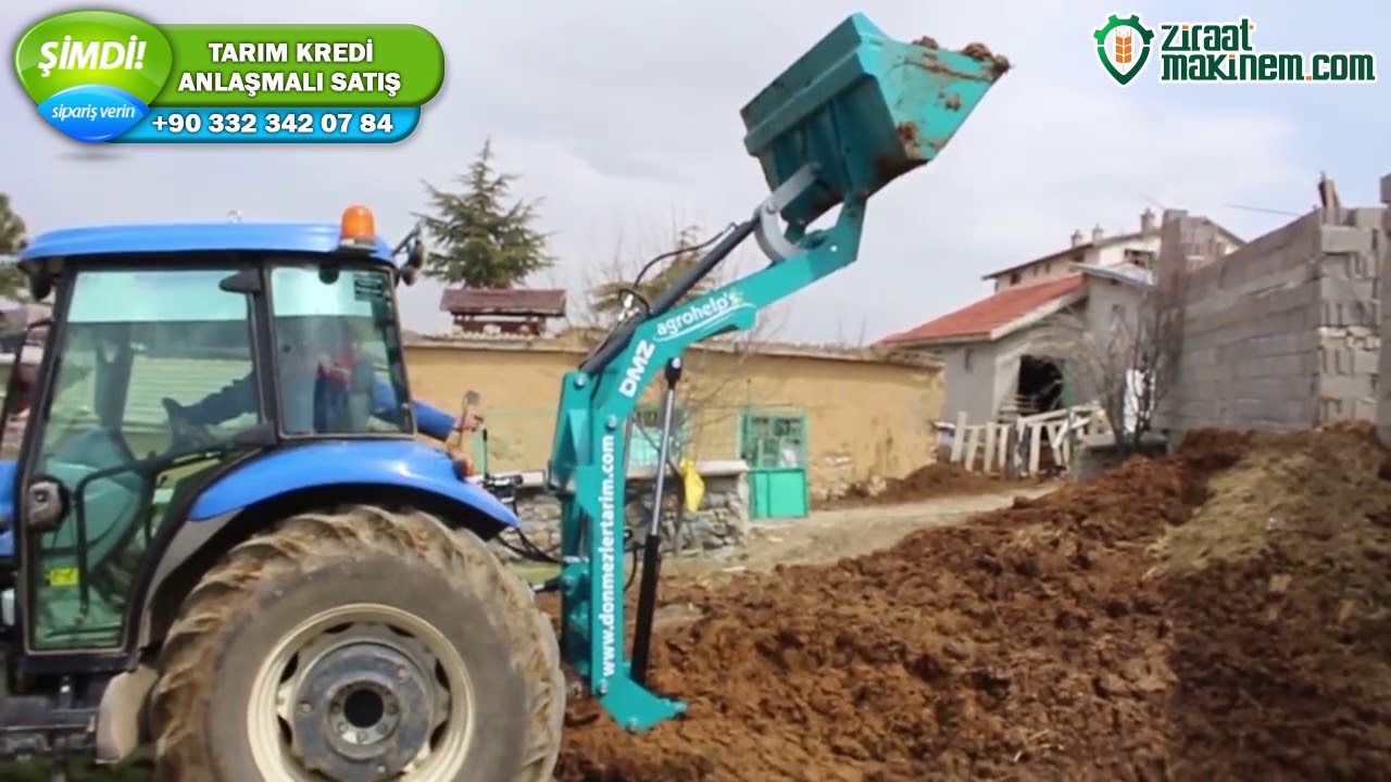 DÖNMEZLER TRAKTÖR ARKA KATLANIR KEPÇE