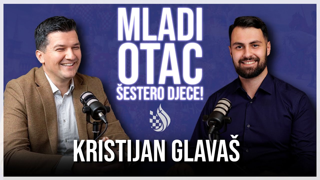 VELIKE OBITELJI - TEMELJ OBNOVE HRVATSKE | Kristijan Glava&scaron; o odgoju, poduzetni&scaron;tvu i vjeri!