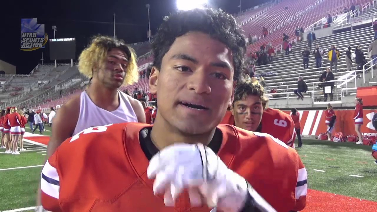 4A Football Championship: Sione Molisi's (East Leopards) post-game interview (2016).