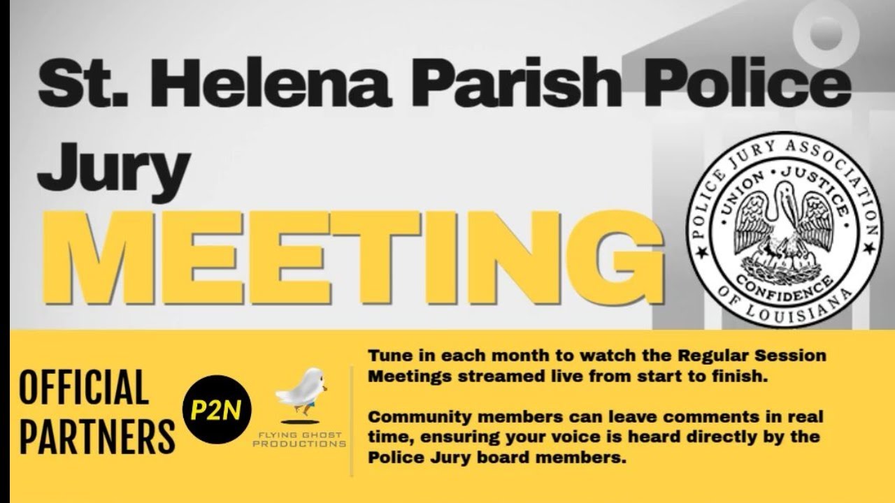 St. Helena Parish Police Juror Regular Session #2 (11/25/25)