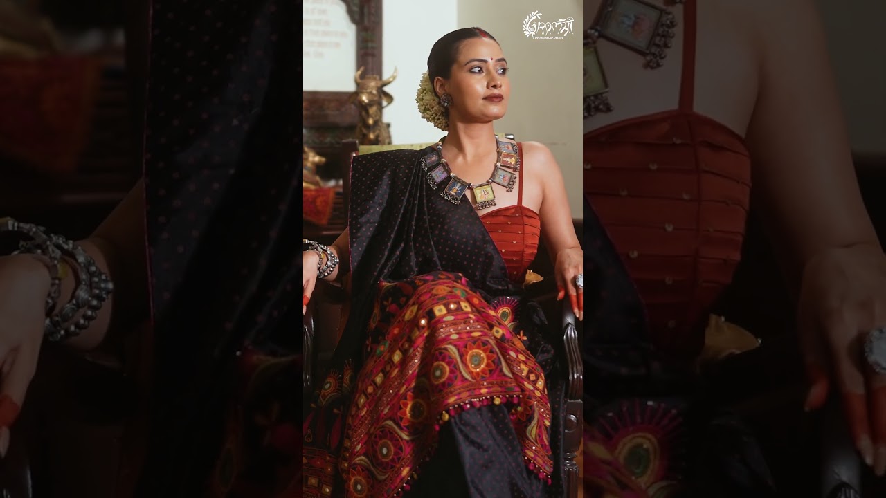 Dharohar - A Saree Worthy of Its Own Story #indiantextiles #luxurysaree #sustainableluxury
