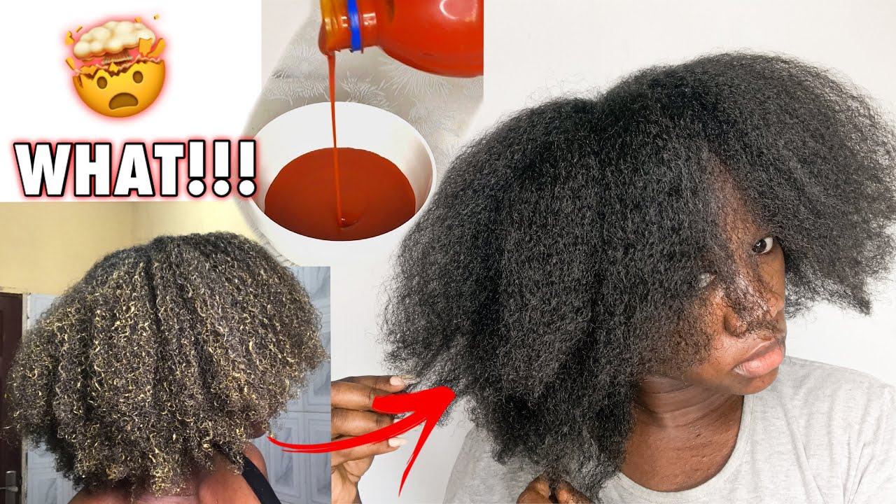 SHOCKING AFRICAN HAIR GROWTH SECRET! Palm Oil Deep Conditioner For Extreme Moisture & Massive Growth