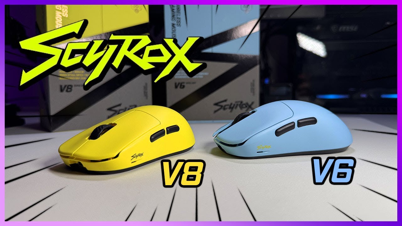 8000HZ ve 3950 SENSOR İLE YENİ FİYAT PERFORMANS KRALI ?👑 | SCYROX V8 ve SCYROX V6 Detaylı İncelemesi