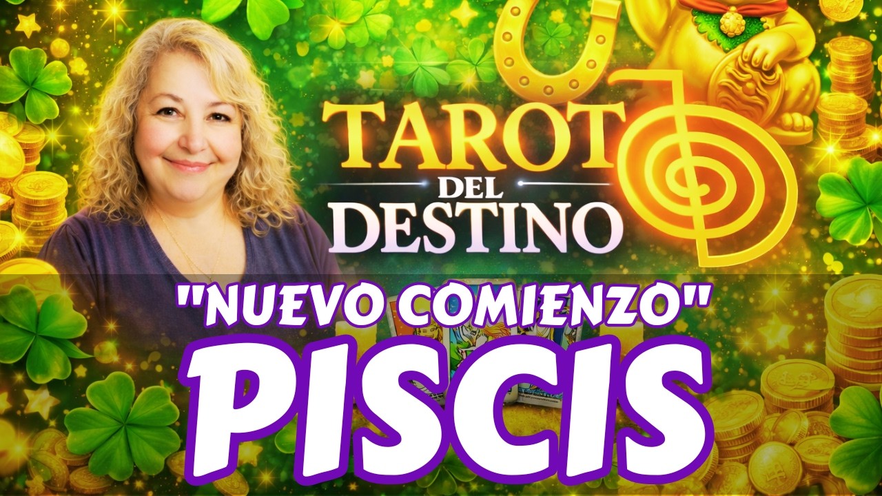 PISCIS ♓ NUEVA VIDA, NUEVO CAMINO… TU ENERGÍA RENACE | Tarot del Destino #piscis
