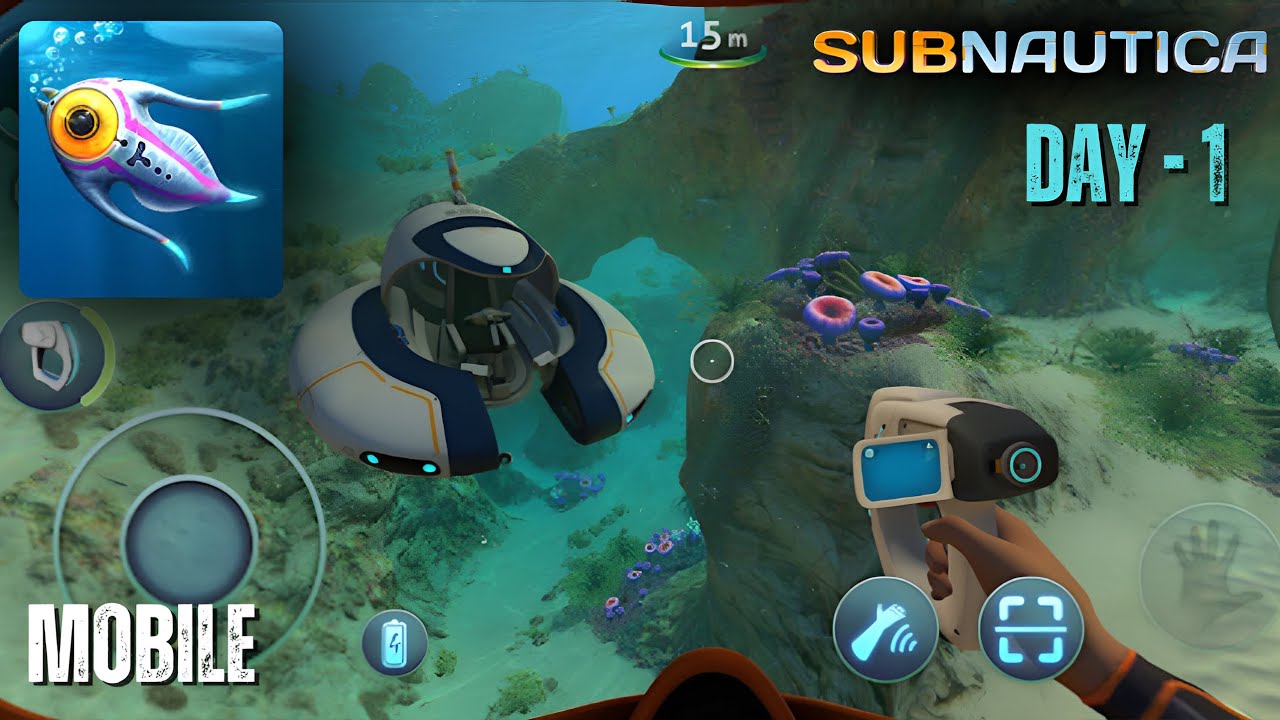 Subnautica Mobile Gameplay Walkthrough Part 1 (Android & iOS)