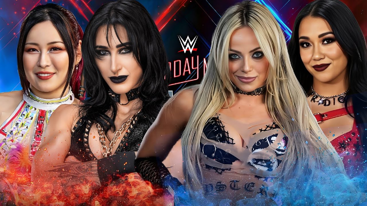 RHEA & IYO VS LIV & ROXANNE -  Epic Tag Team Simulation | WWE Saturday Night Main Event