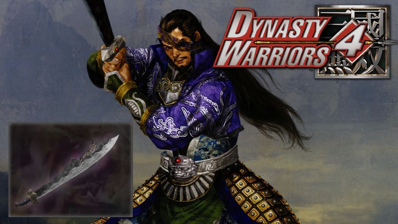 Сяхоу Дунь — оружие 10-го уровня | Dynasty Warriors 4 (4K, 60 кадров в секунду)