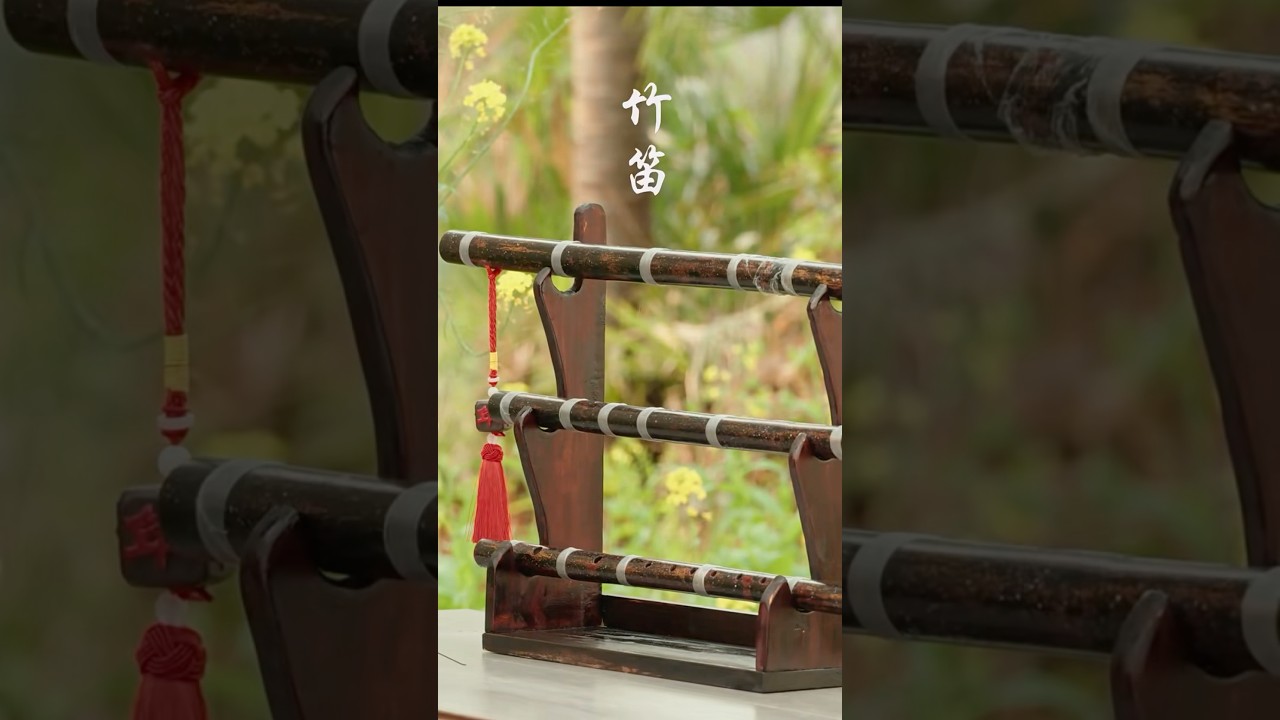 Traditional Chinese Craftsmanship: Famous Chinese Flute Making #famous #china #traditional #handmade