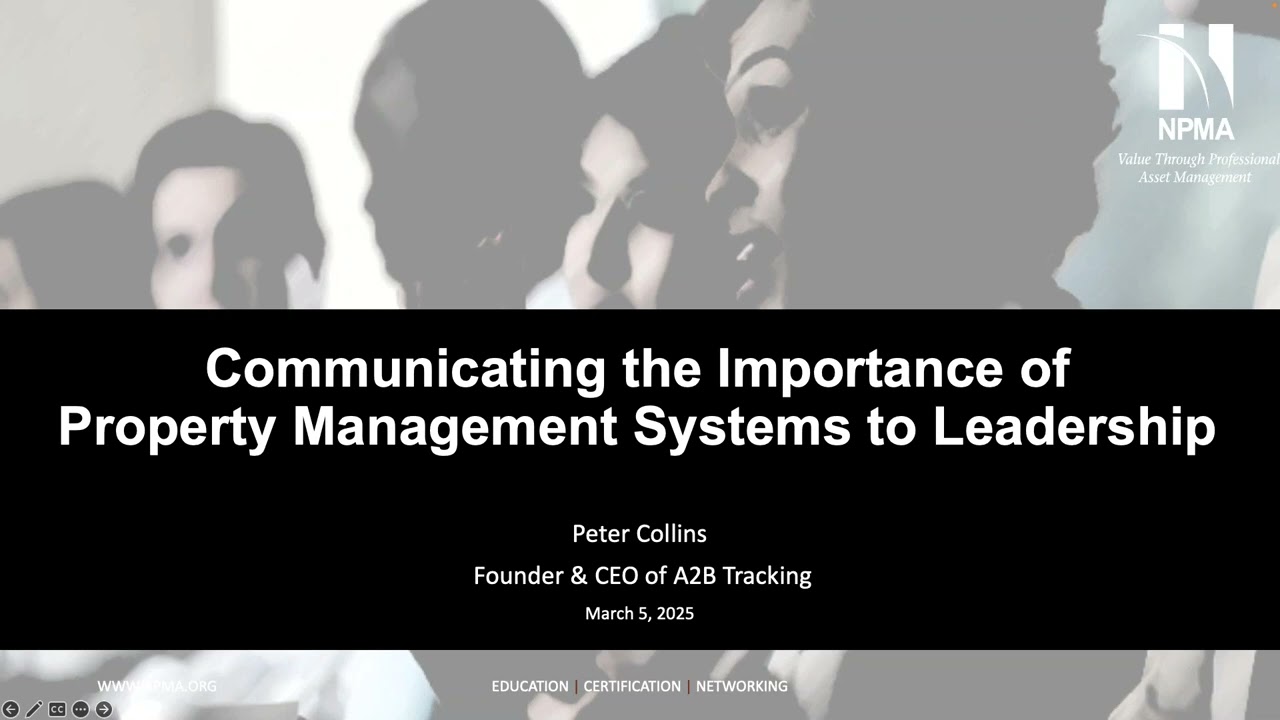 AMAM 2025 Communicating the Importance of Property Management Systems to Leadership