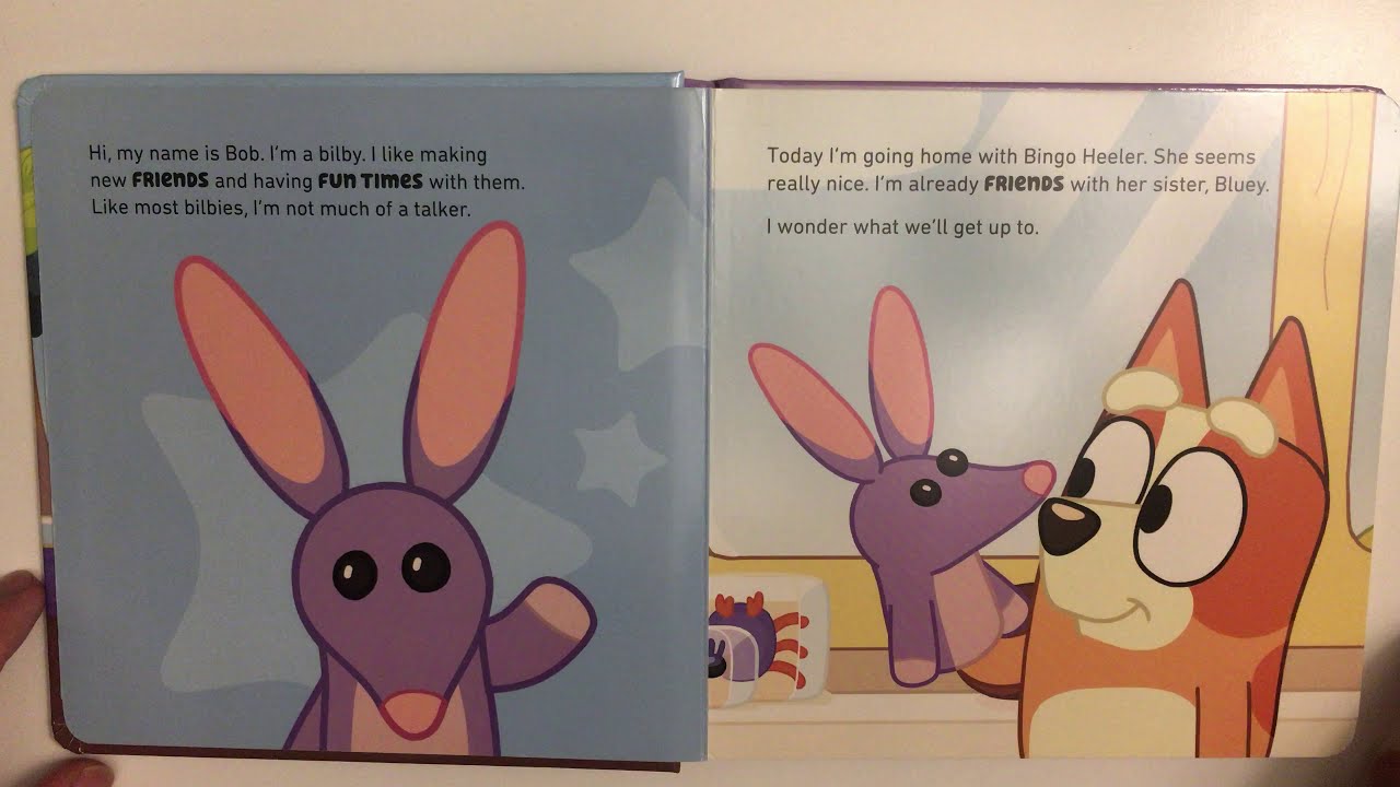 Bob Bilby by Bluey - Read Aloud Kid’s Book