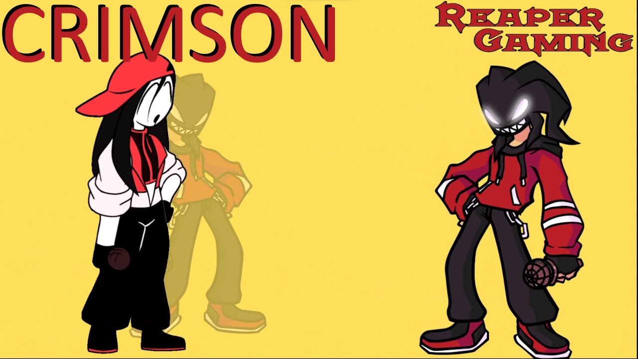 FNF - Yixi Vs Agoti (Crimson Cover) FNF MOD