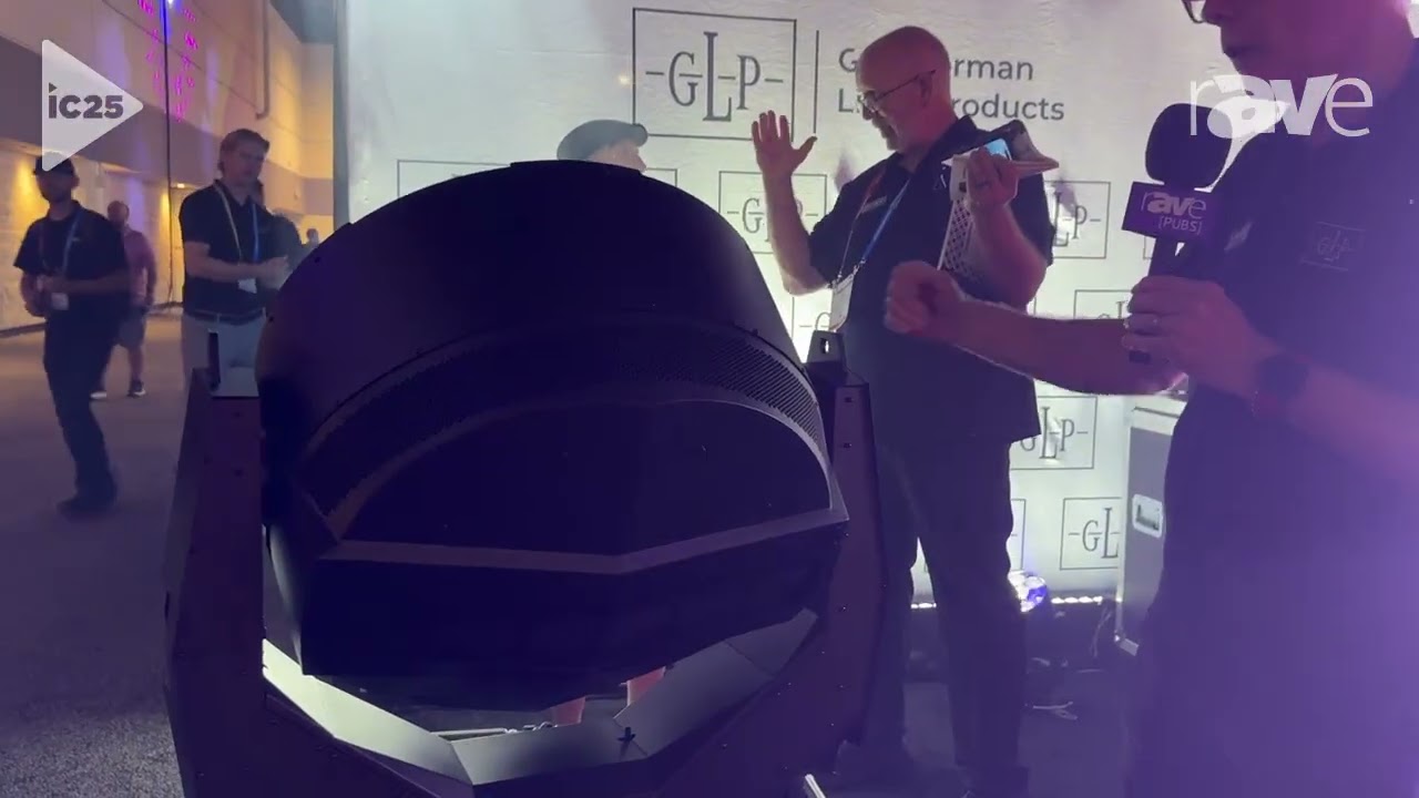 InfoComm 2025: GLP German Light Products GmbH представляет светодиодный светильник MAD MAXX CW Be...