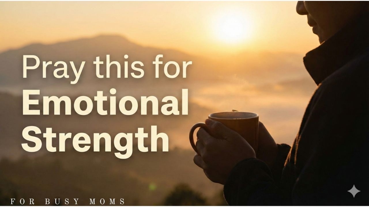 Anchored in Grace: A Morning Prayer for the Strong Mom's Heart