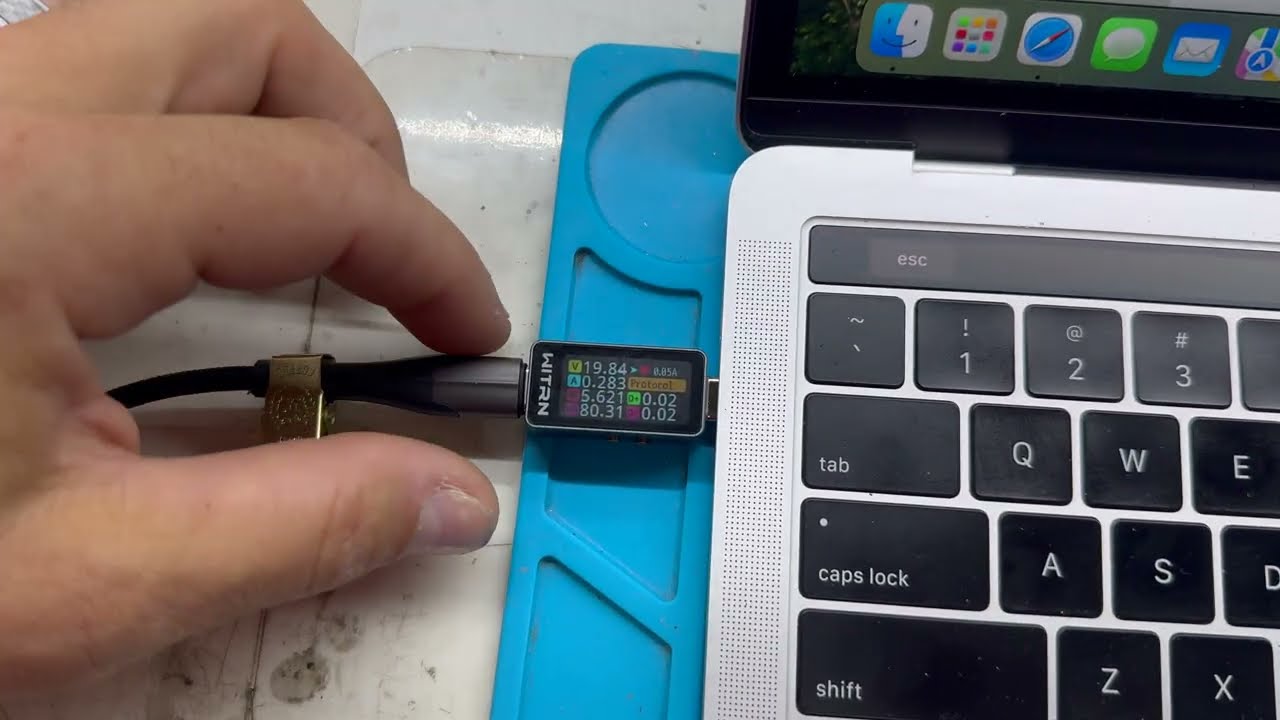 macbook pro 2019 a2159  battery connector repair 