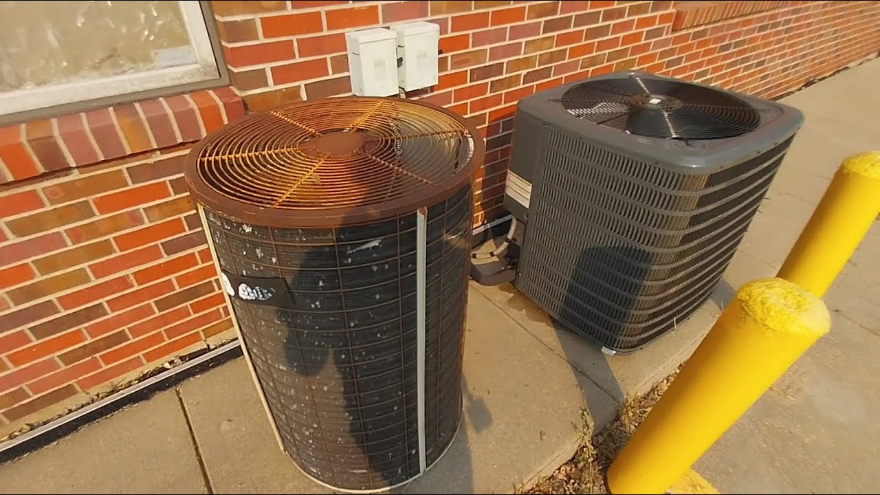 2023 Goodman and Late 80s Arcoaire Air Conditioners Starting Up & Running