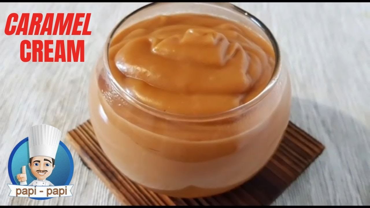 Карамельный крем – классический рецепт детства.