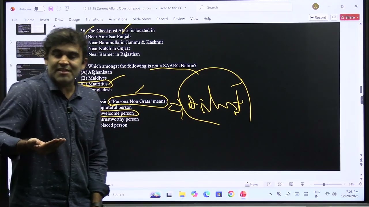CLAT UG 2026 - Актуальные события и общие знания