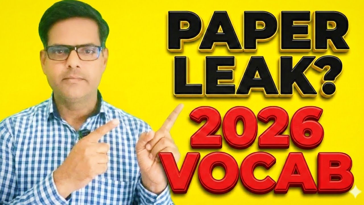 Board Exam English: Most Important VOCABULARY 2026 💯 | Synonyms/Antonyms/Homophones | Class 10 & 12