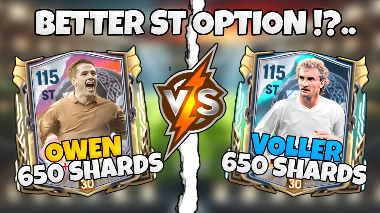Owen Vs Voller 💀🔥 Fastest striker vs underrated striker in FC Mobile